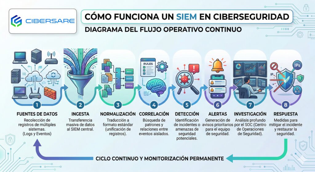Qué es un SIEM y cómo funciona